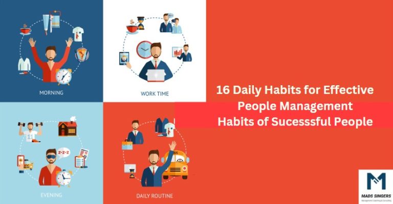 Daily Habit For Effective Management